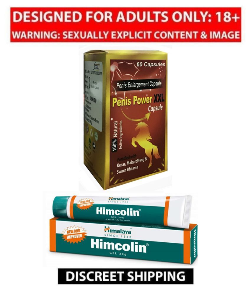 Cackles Penis Power Xxl Penis Ayurvedic Enlargement Capsules Pack Of