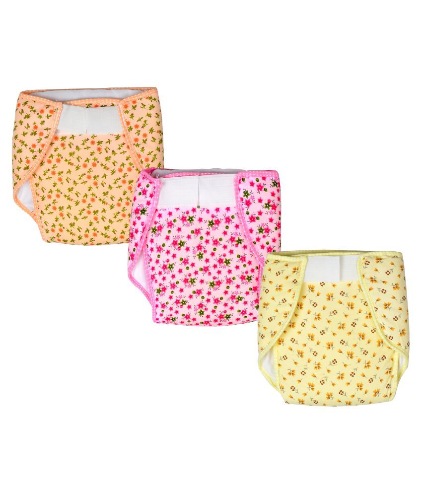 Sathiyas Printed Washable Cotton Diapers Pack of 3 Buy Sathiyas