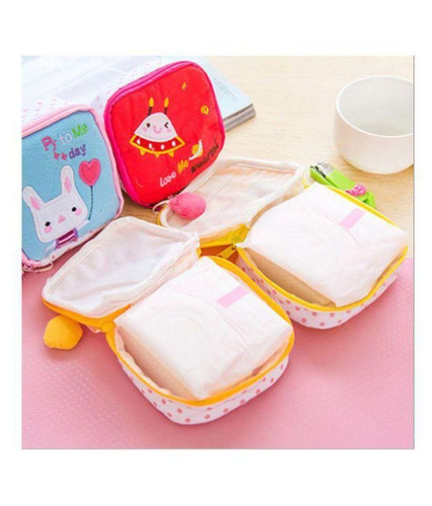 ChinuStyle Multi Color Sanitary Napkin Pouch Buy ChinuStyle Multi