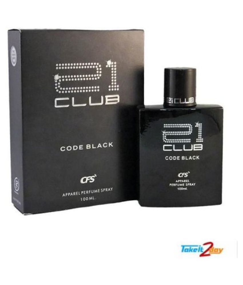 CFS 21 Club Code Black Perfume - 100 ml 