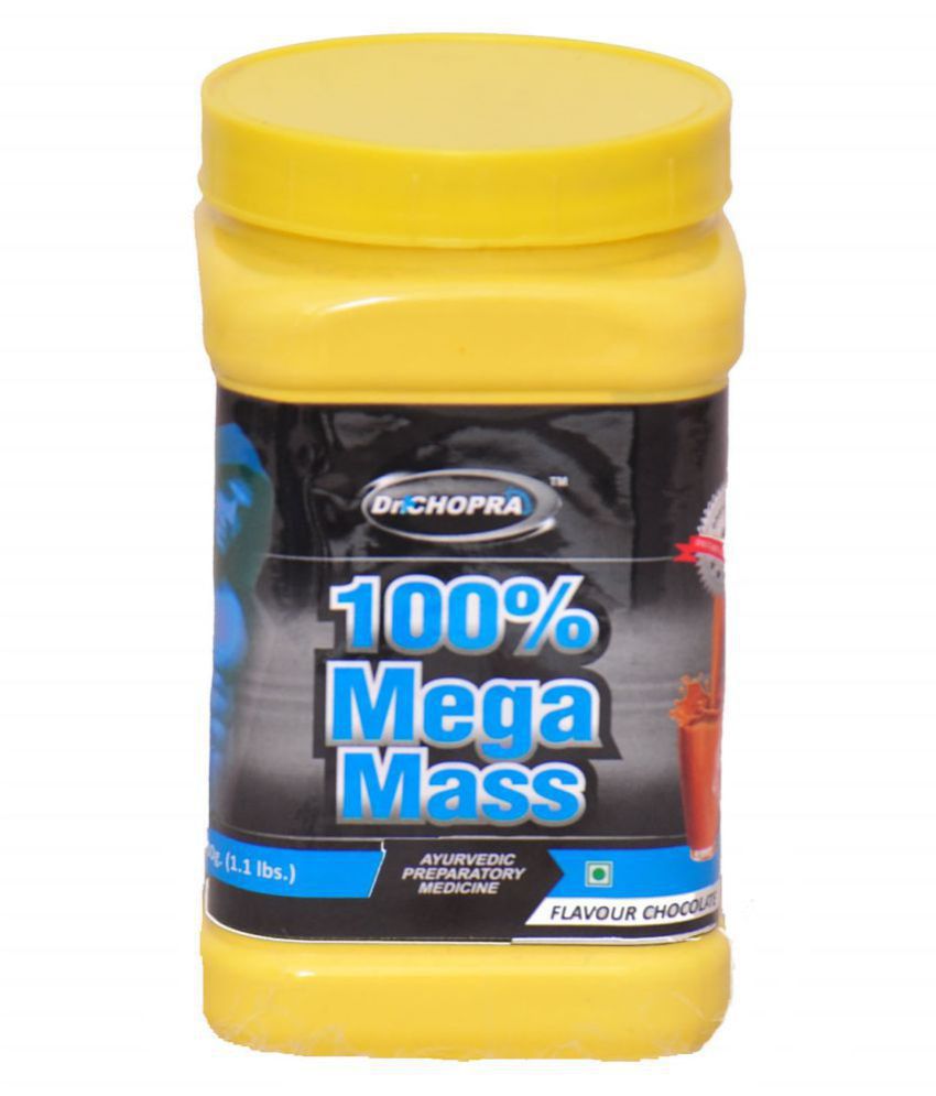     			Rikhi 100% Mega Mass (Chocolate Flavor) Powder 500 gm