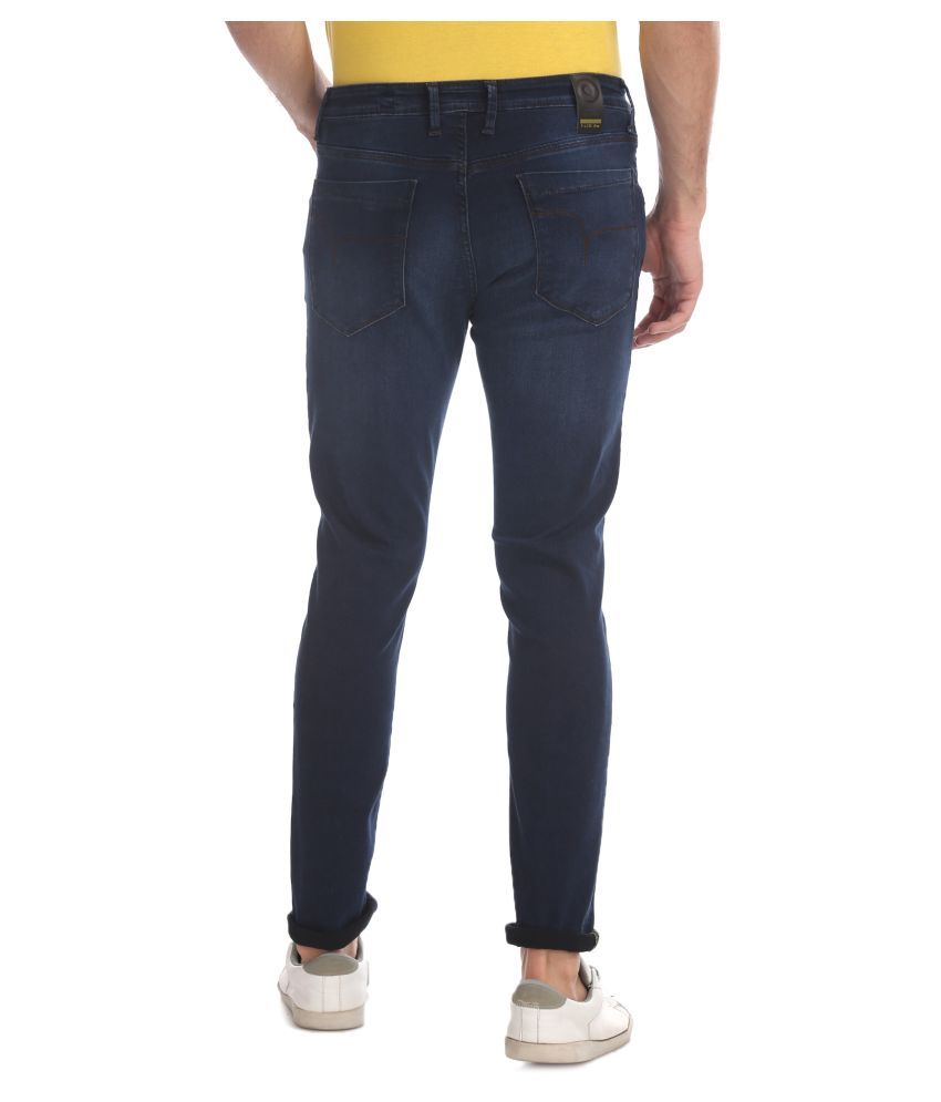 flying machine skinny men blue jeans