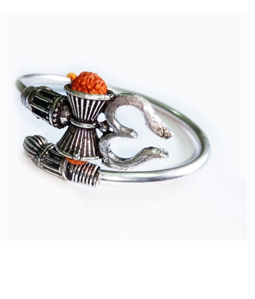 Silver trishul kada Clearance