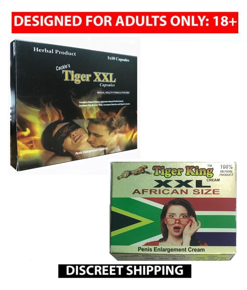 Cackle S Tiger Xxl Capsules 10 X 3 30 No S Tiger King Xxl African Size Penis Enlargement Cream Combo Buy Cackle S Tiger Xxl Capsules 10 X 3 30 No S