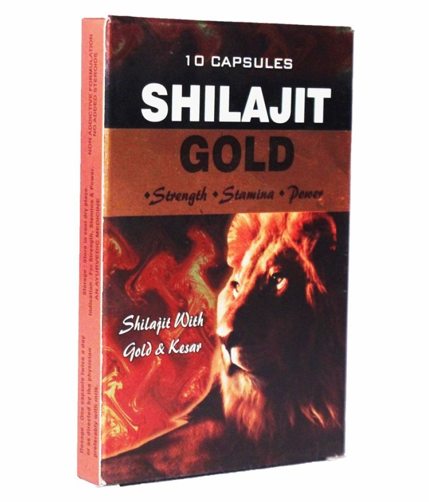 Rikhi Shilajit Gold Capsule 10x5= 50 no.s Multivitamins Capsule