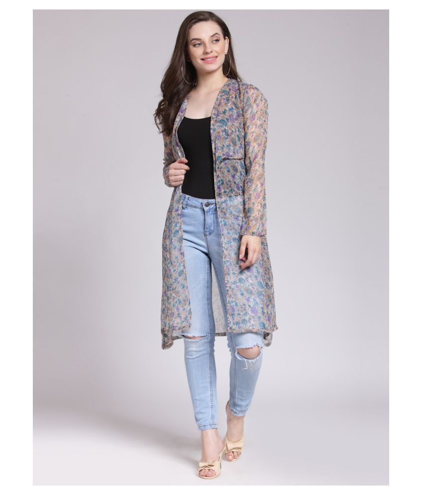 Buy sheero Chiffon Shrugs Multi Color Online at Best Prices in India