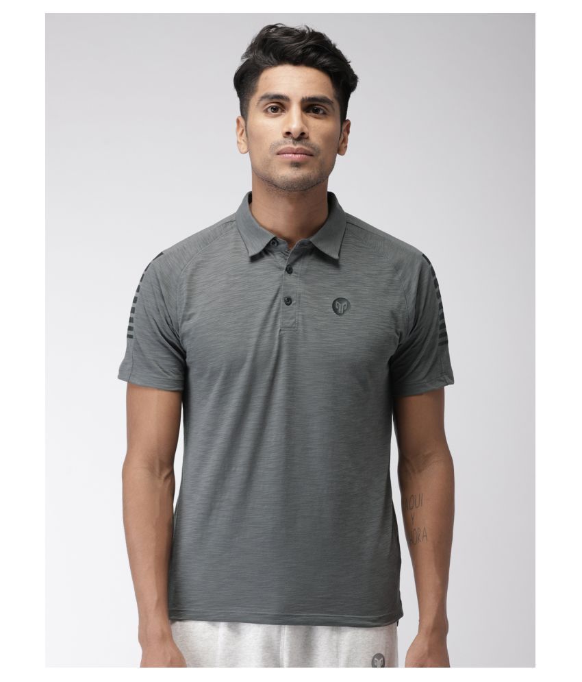 charcoal polo t shirt