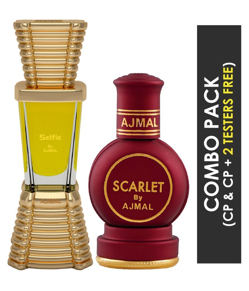 Ajmal Selfie Concentrated Perfume Oil Woody Aromatic free Attar 10ml