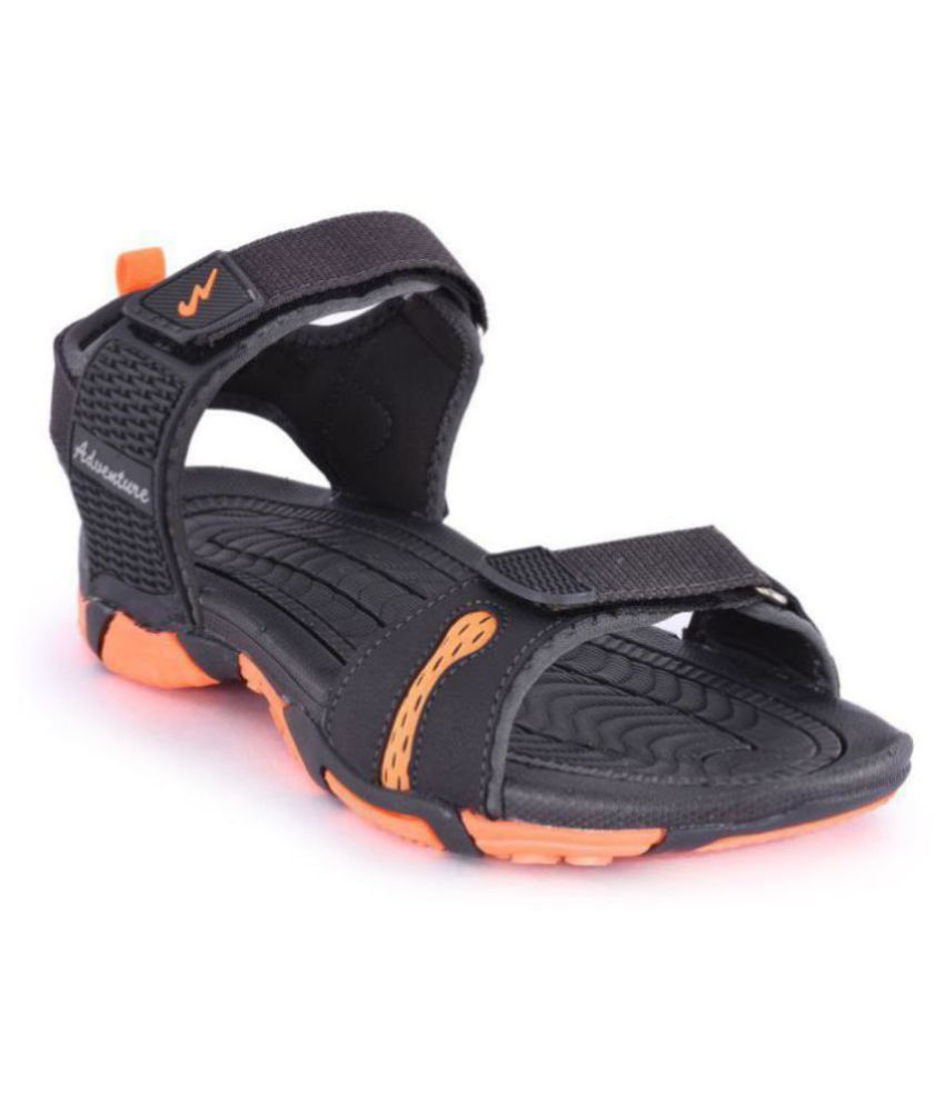     			Campus Gray Synthetic Floater Sandals