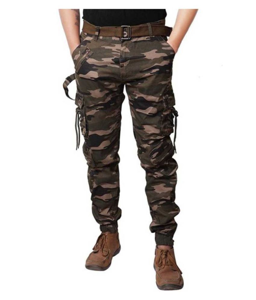 regular fit cargos