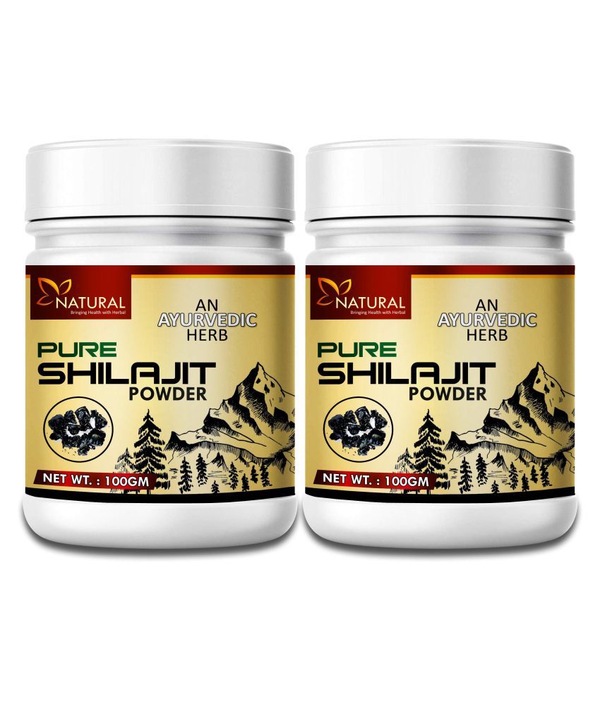     			Pure shilajit herbal powder for Provides Energy and Revitalization (200gm) 100% Ayurvedic