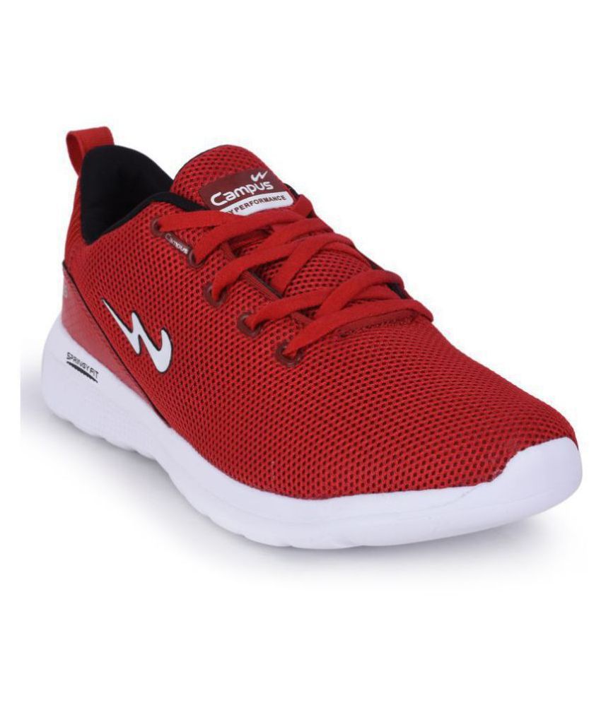 Buy Campus CRUNCH Red Men's Sports Running Shoes Online at Best Price in  India - Snapdeal