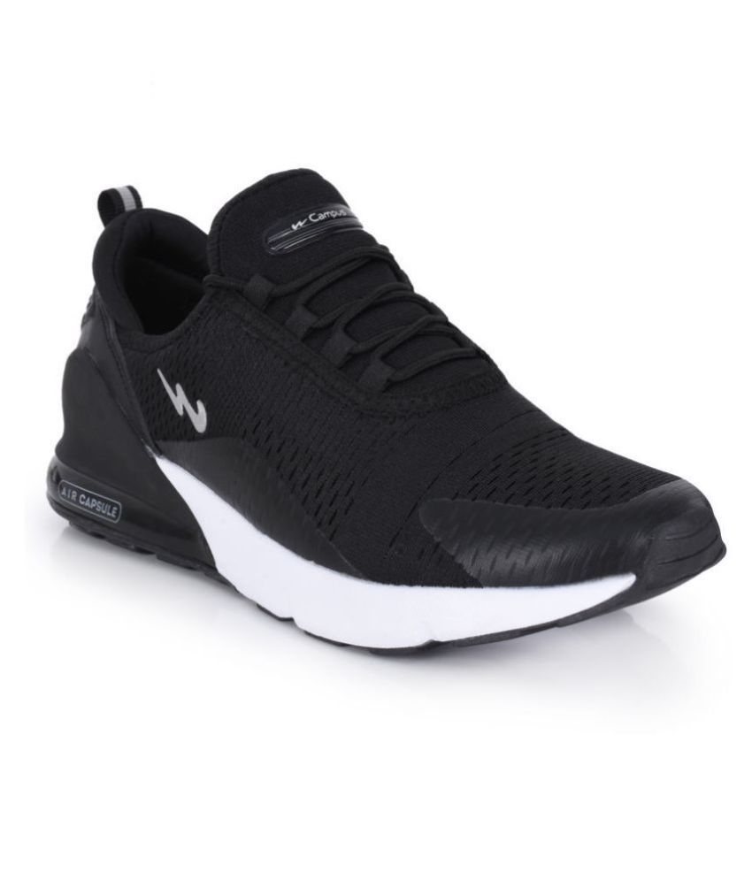 black shoes for running