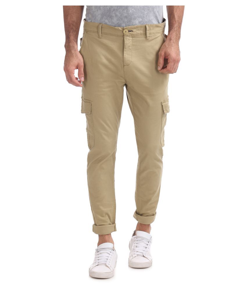 mens brown cargos