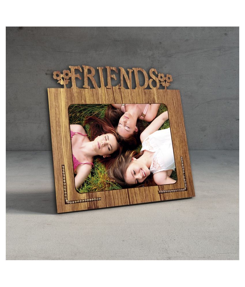 poster n frames MDF Brown Single Photo Frame Pack of 1 Buy poster n frames MDF Brown Single