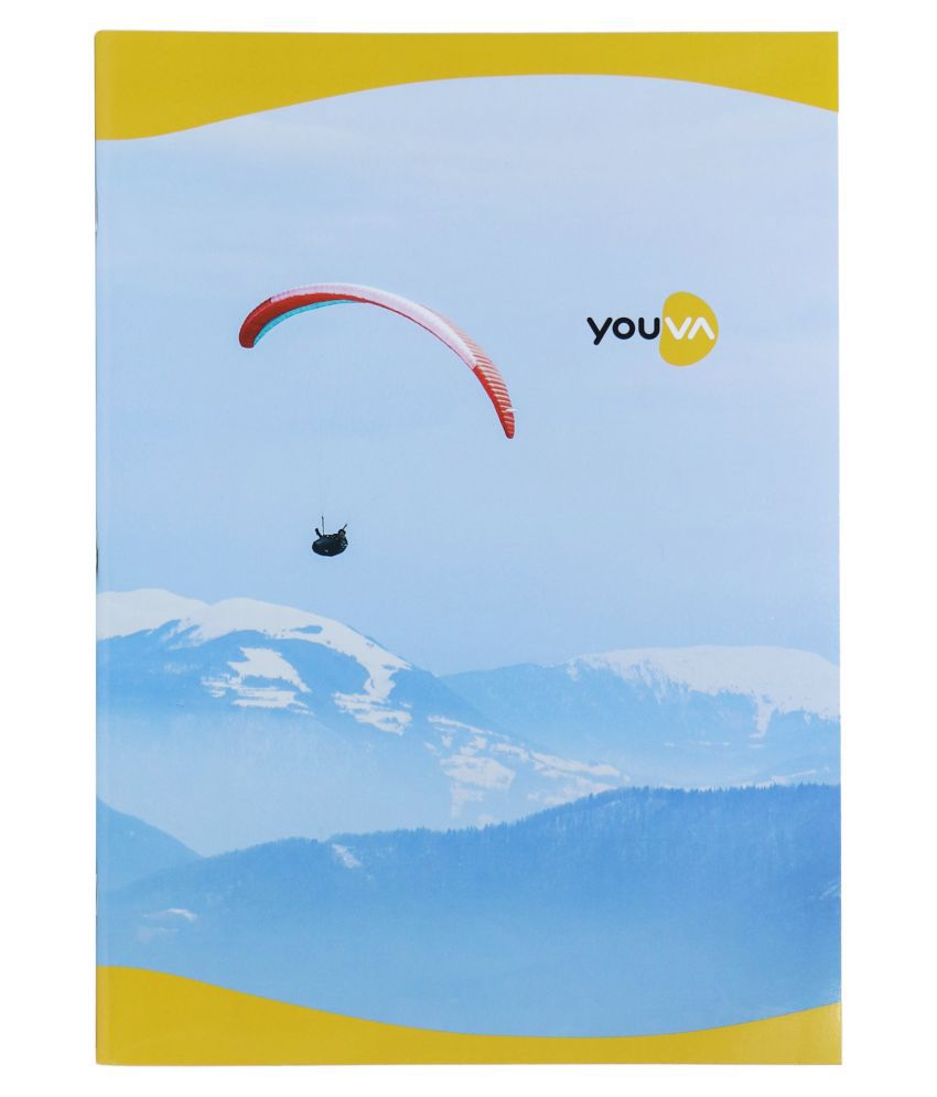     			Navneet Youva Soft Bound Long Book  21x29.7 cm Unruled 140 Pages - Pack of 12