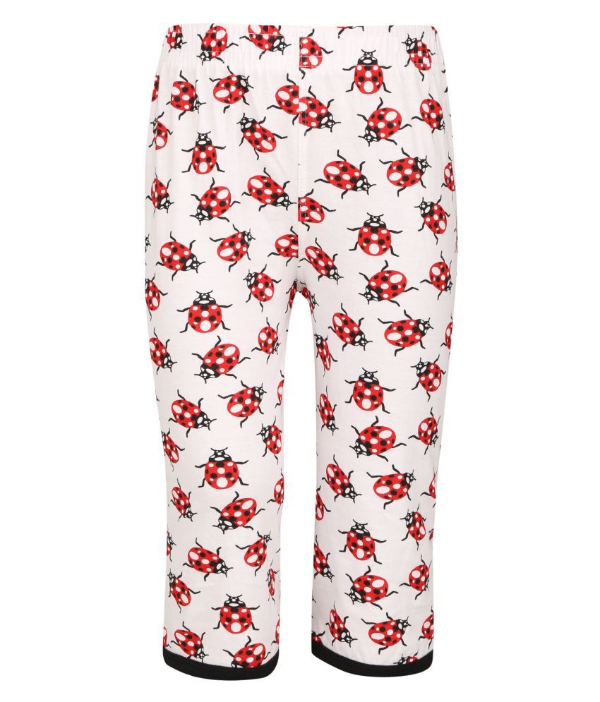     			Sinimini - Multi Cotton Girls Capris ( Pack of 1 )