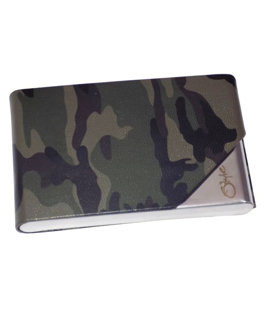     			Style 98 Green Card Holder