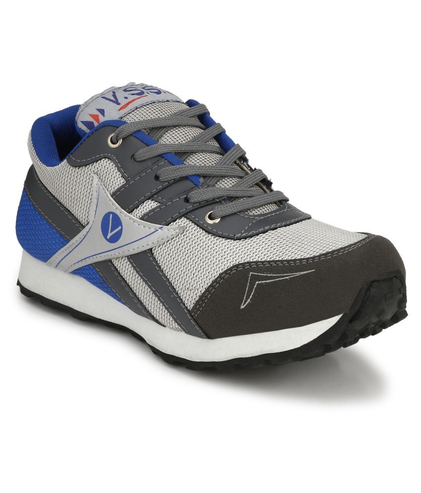 power grey running shoes for men