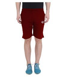 maroon cargo shorts