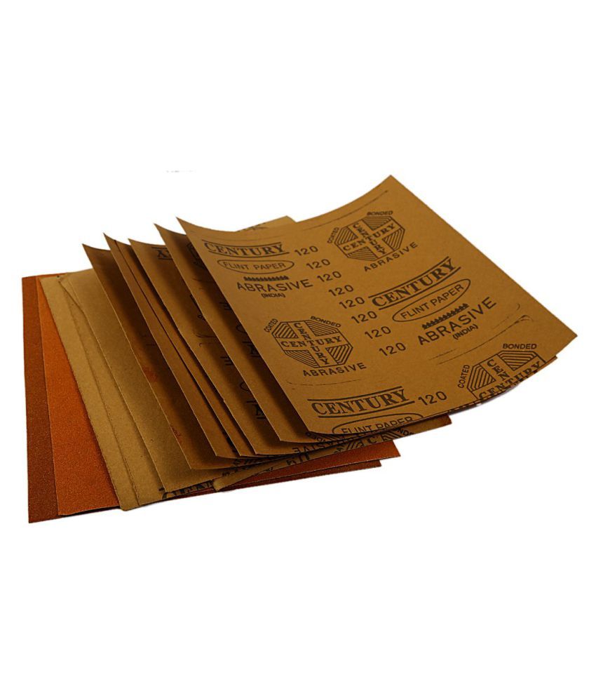 NPH DEAL Sanding Paper Flint Sandpaper (60, 80, 120 Pack of 12) Buy