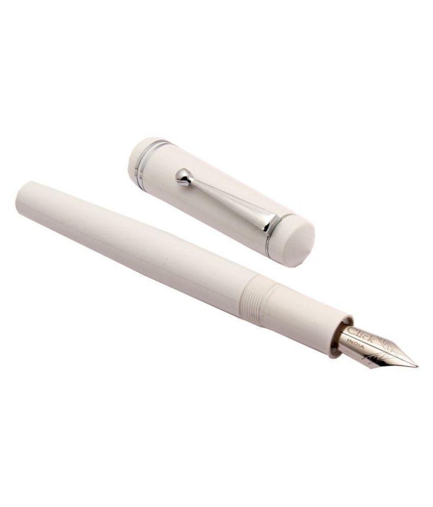     			Srpc - White Medium Line Fountain Pen (Pack of 1)