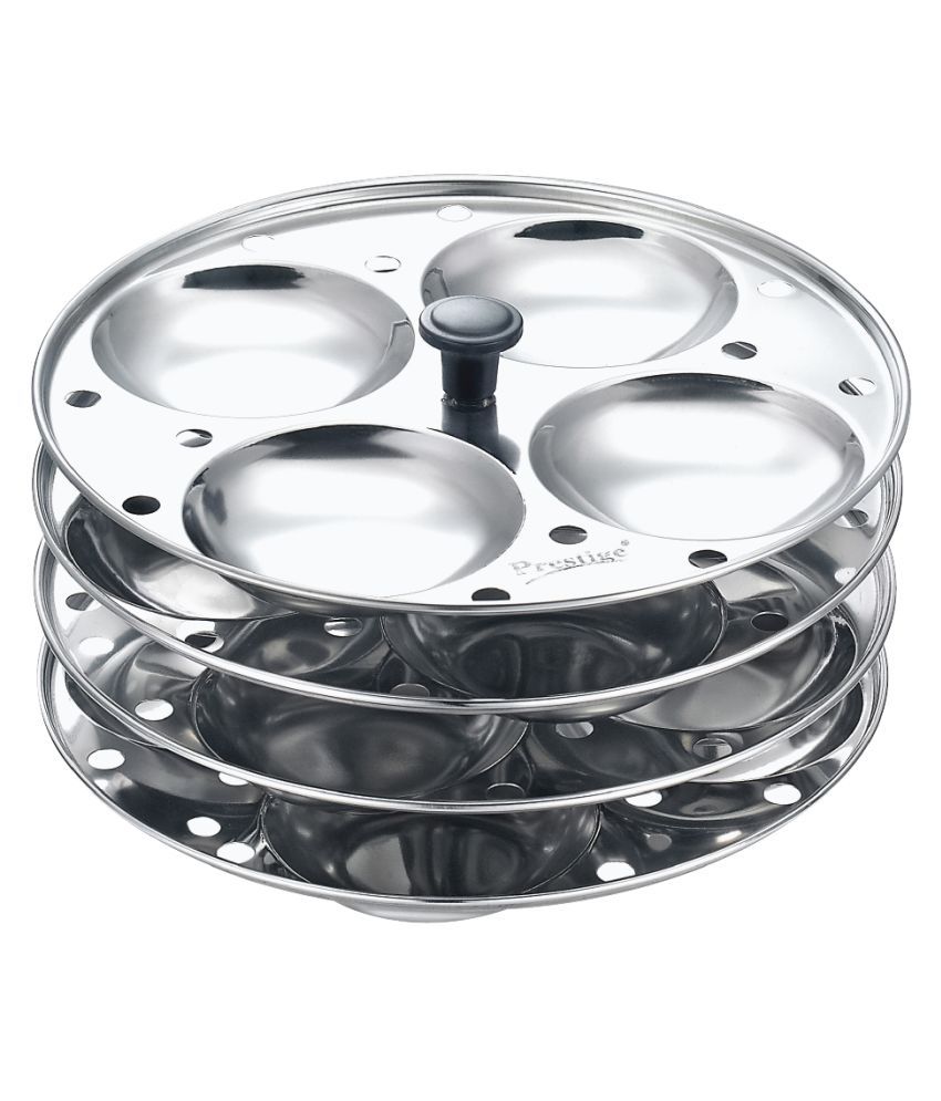 Prestige Classic 4 Plates Stainless Steel Idli Cooker mL Buy Online at