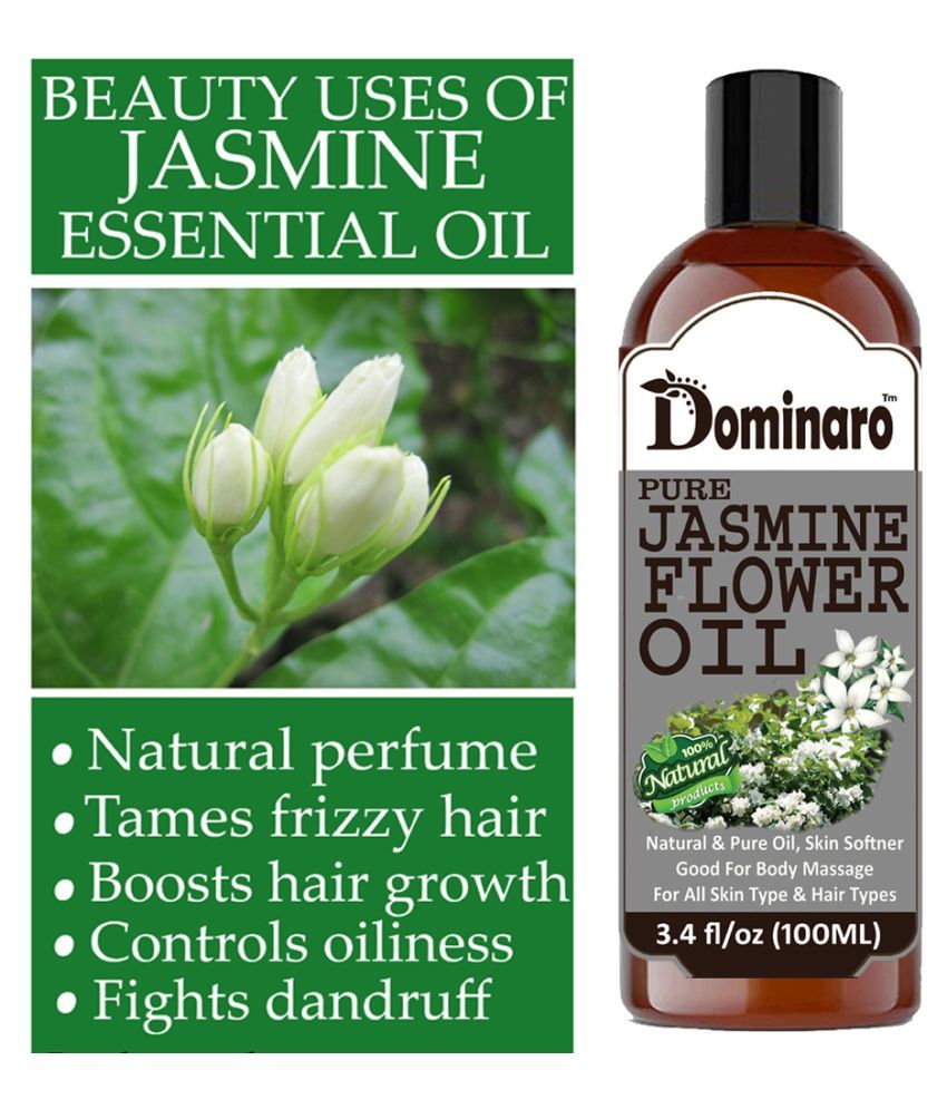 Dominaro Cold Pressed Jasmine Flower Chameli oil 100 Pure & Natural 100 mL Buy Dominaro Cold
