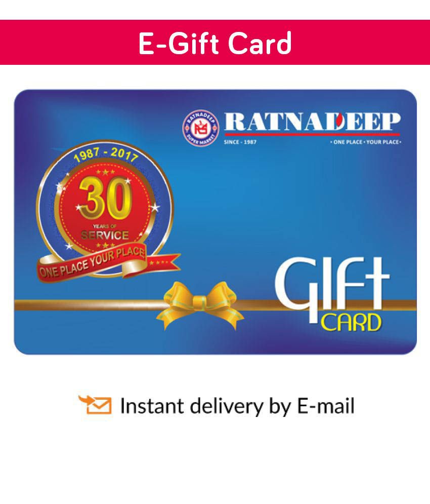 Ratnadeep Super Market E-Gift Card - Buy Online on Snapdeal