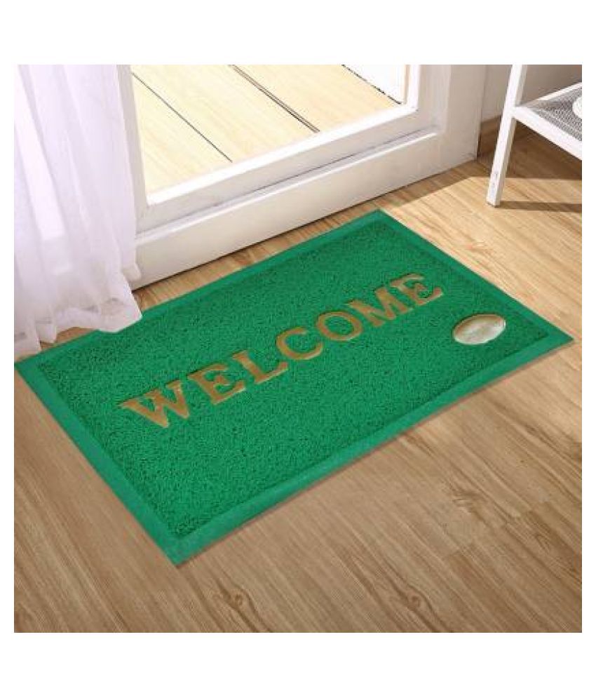 Loomsale Green Single Antiskid Door Mat Buy Loomsale Green Single