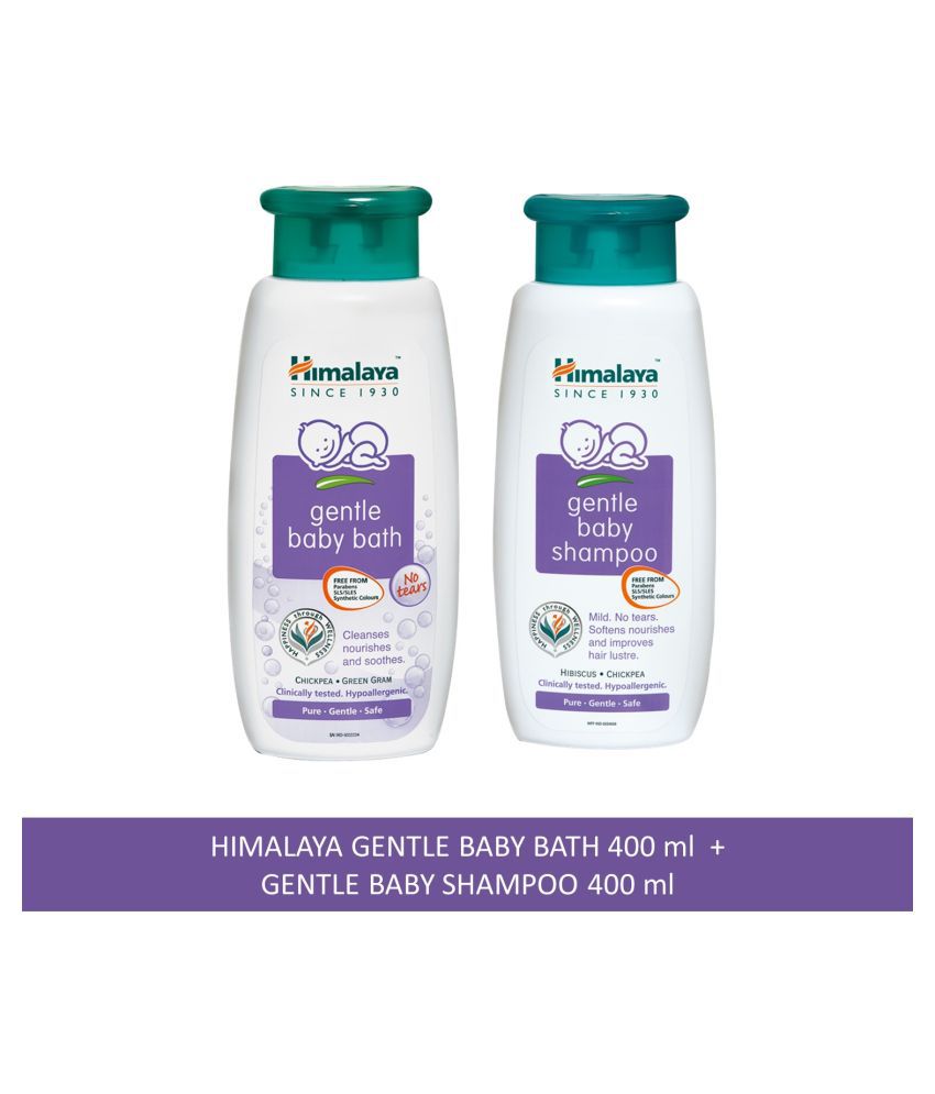 Himalaya  Baby Bath 400 ML Gentle Baby Shampoo 400ML India Combo