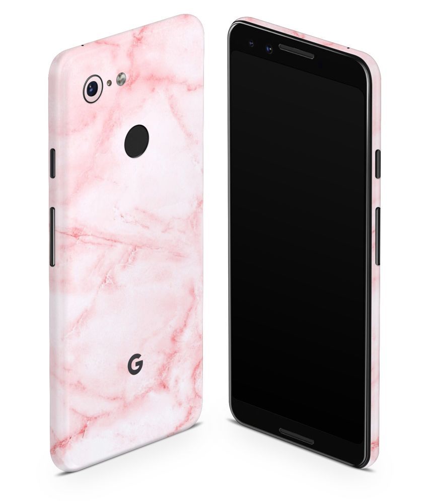 Google Pixel 3 Pink Marble Mobile Skin Sticker By Planet Skins - Mobile ...