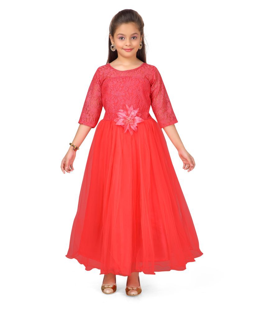 gajri colour frock
