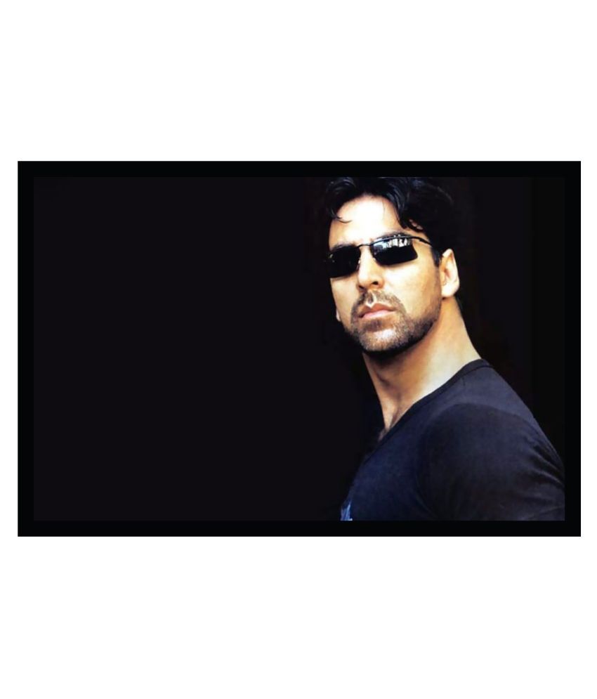 Akshay Kumar Poster with Frame Without Glass F19 Buy Online at Best