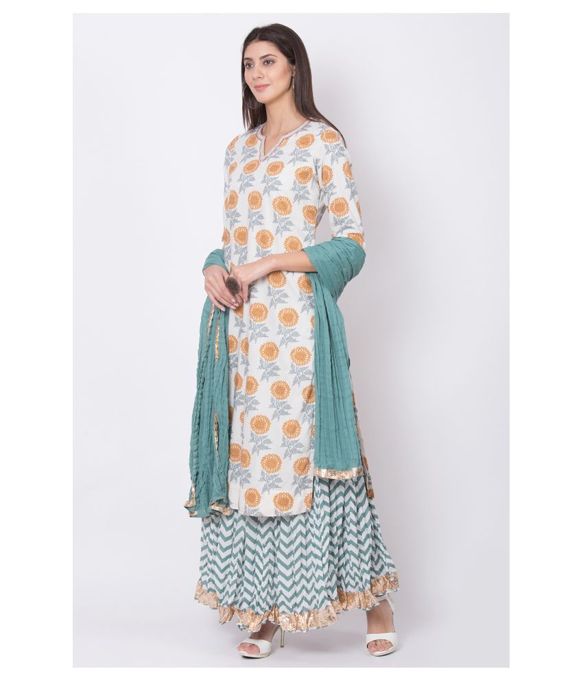 biba kurti with skirt