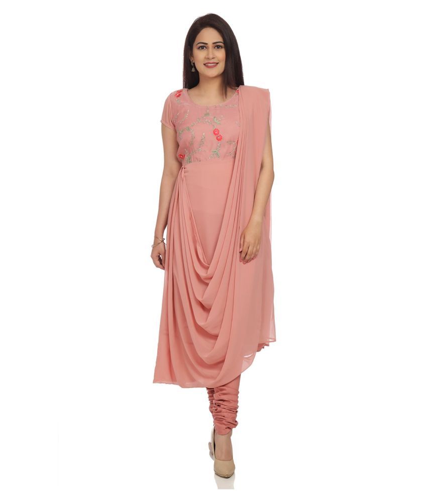polyester churidar