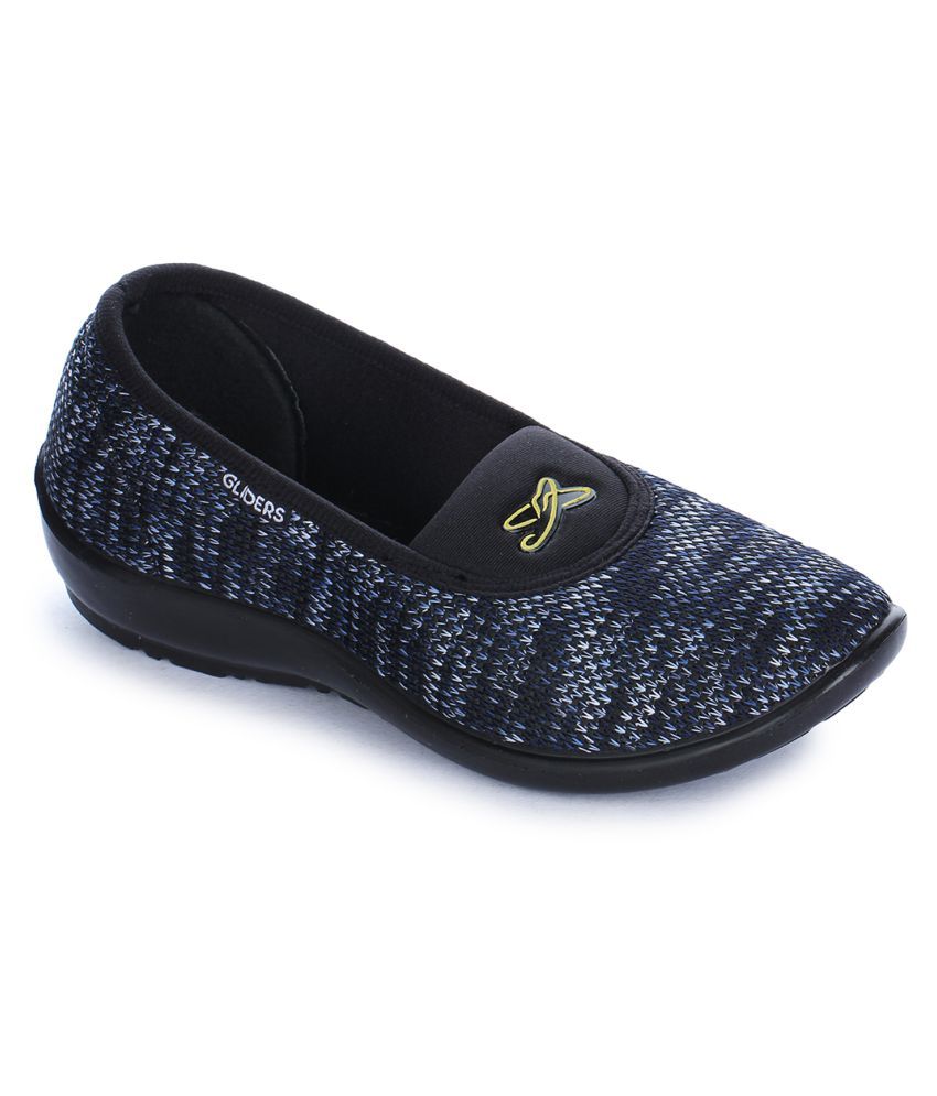     			Gliders By Liberty Navy Ballerinas