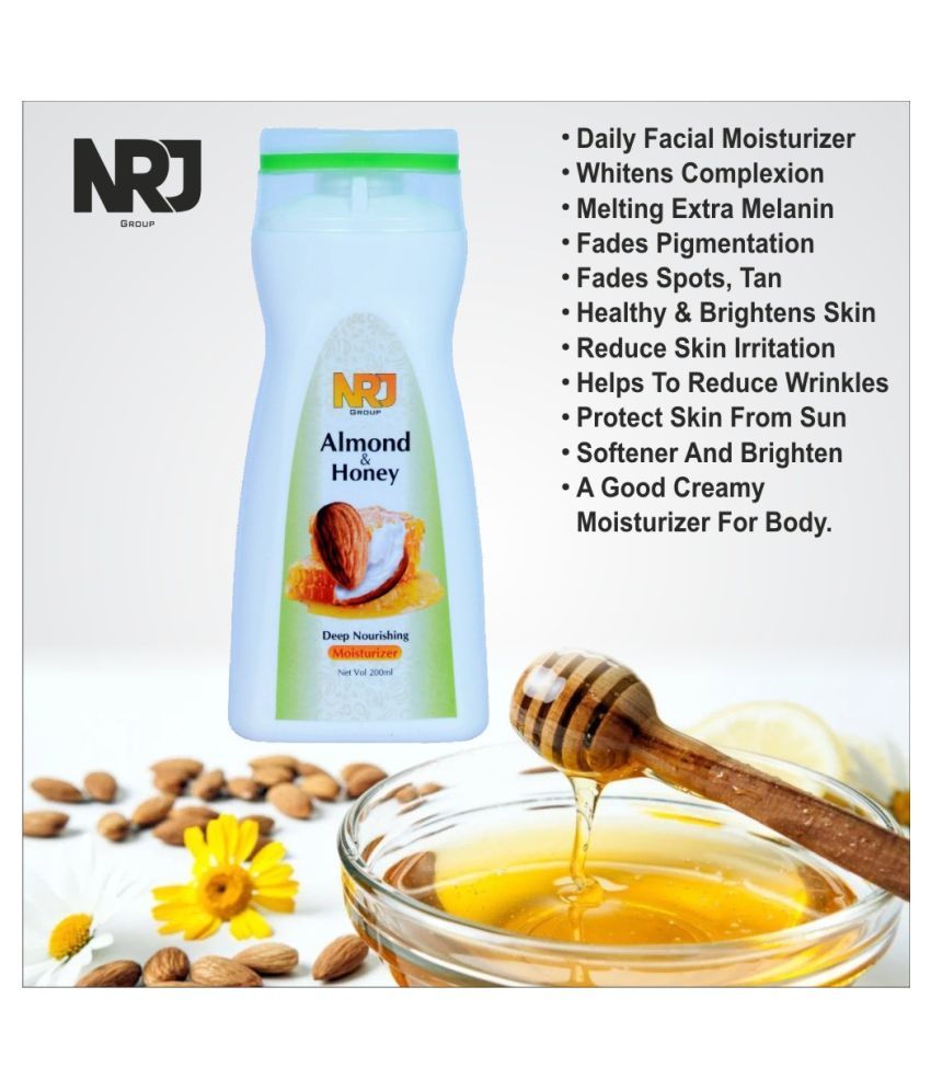 NRJ GROUP ALMOND & HONEY Body Lotion Almond & Honey Lotion Hand Lotion