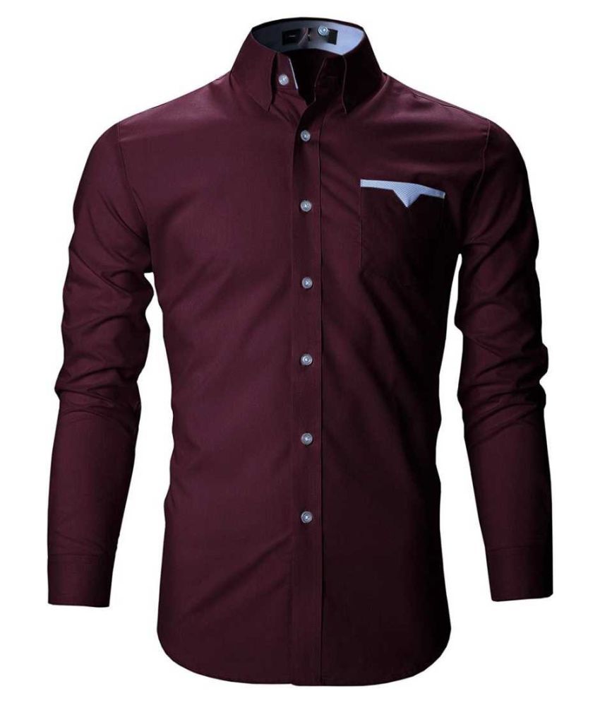 combination for maroon shirt