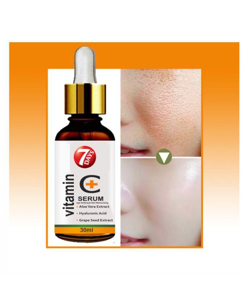 7 days face serum