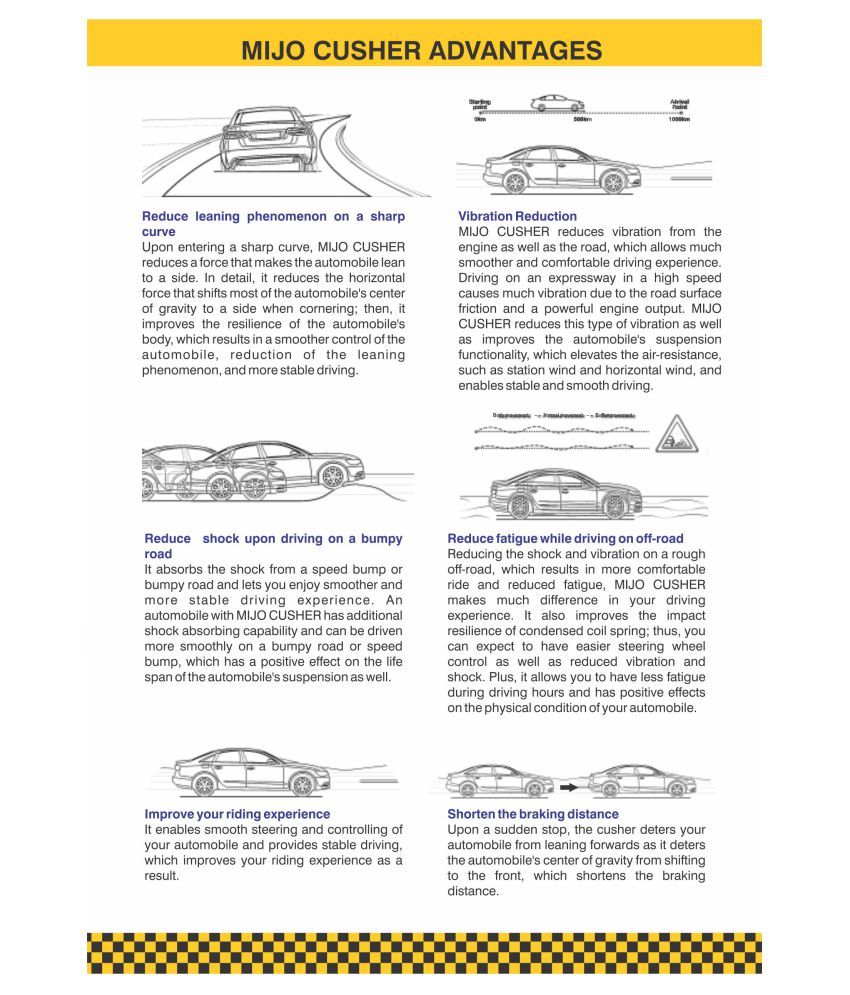 MIJO Car Coil Spring Buffer SizeA Buy MIJO Car Coil Spring Buffer