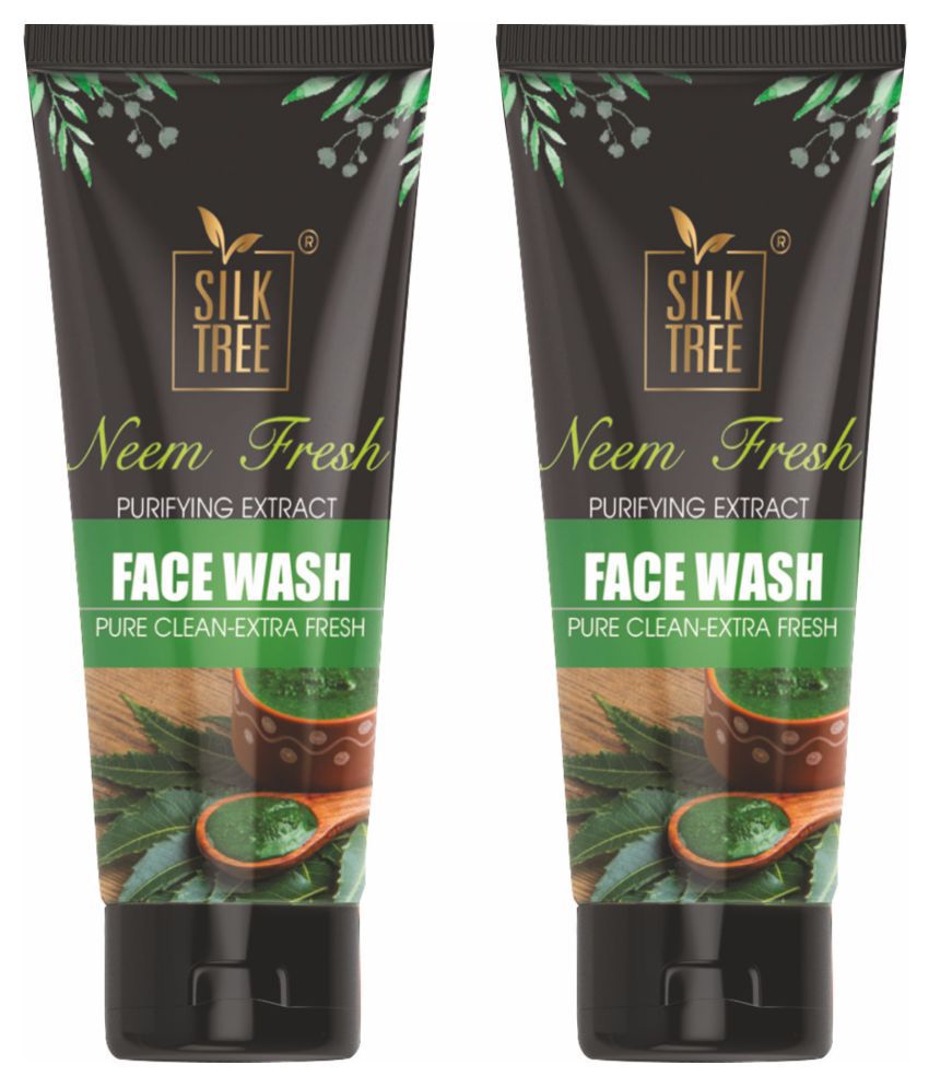 SILKTREE Neem Fresh Face Wash 65 mL Pack of 2