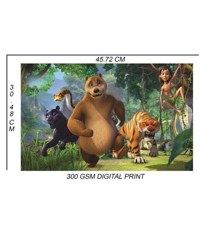 Yellow Alley The Jungle Book Cartoon Poster Paper Wall Poster Without  Frame: Buy Yellow Alley The Jungle Book Cartoon Poster Paper Wall Poster  Without Frame at Best Price in India on Snapdeal