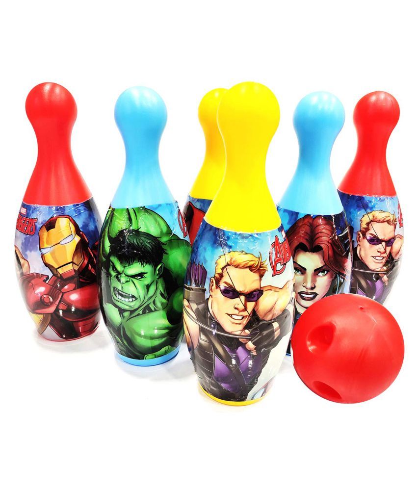 large plastic bowling set