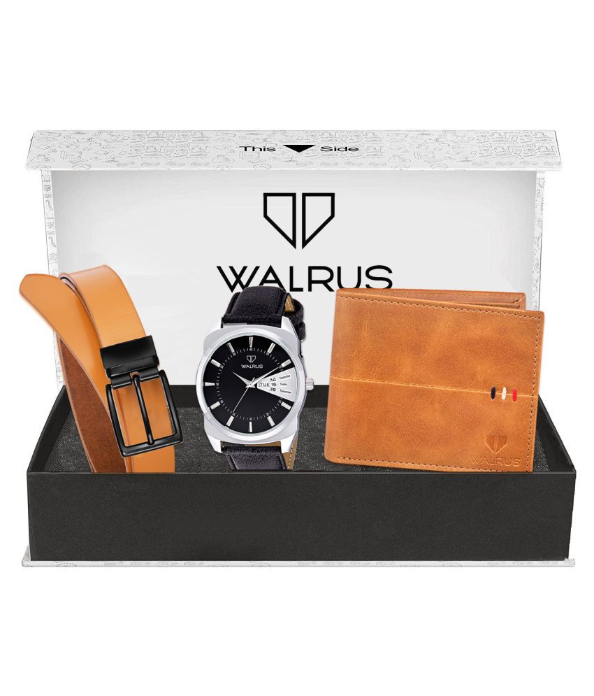     			Walrus WWWBC-COMBO7 Leather Analog Men's Watch