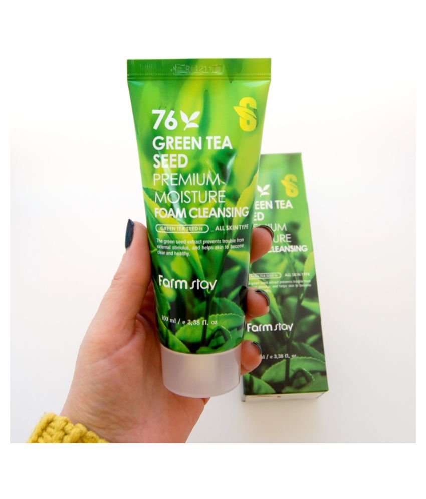 FARMSTAY Green Tea Seed Face Wash 100 mL Buy FARMSTAY Green Tea Seed