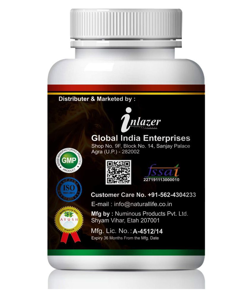 Inlazer Sexuall Wellness Herbal Capsules Capsule 180 Nos Pack Of 3 Buy Inlazer Sexuall 8444