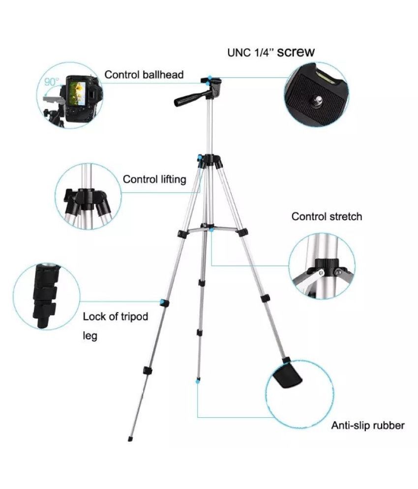 RPMSD Aluminium 3110 Tripod Mobile & Camera Tripod Price in India Buy