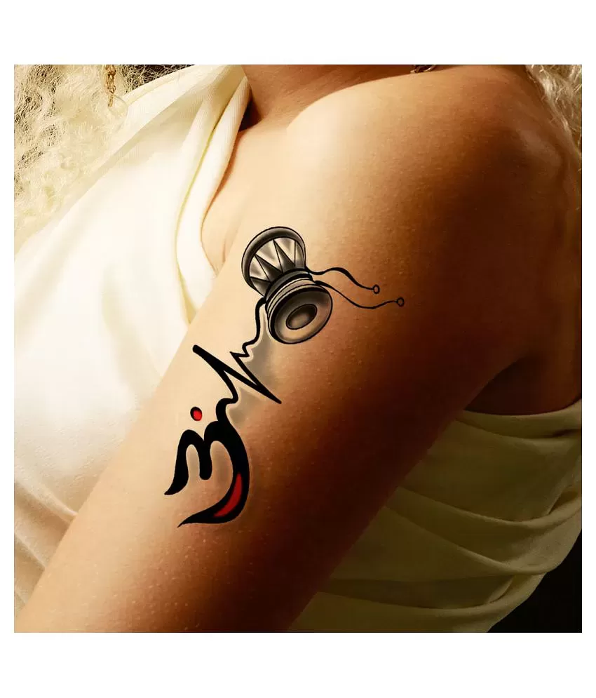 Trishul Damru Tattoo Design - Shiva Inspired Tattoo design - YouTube