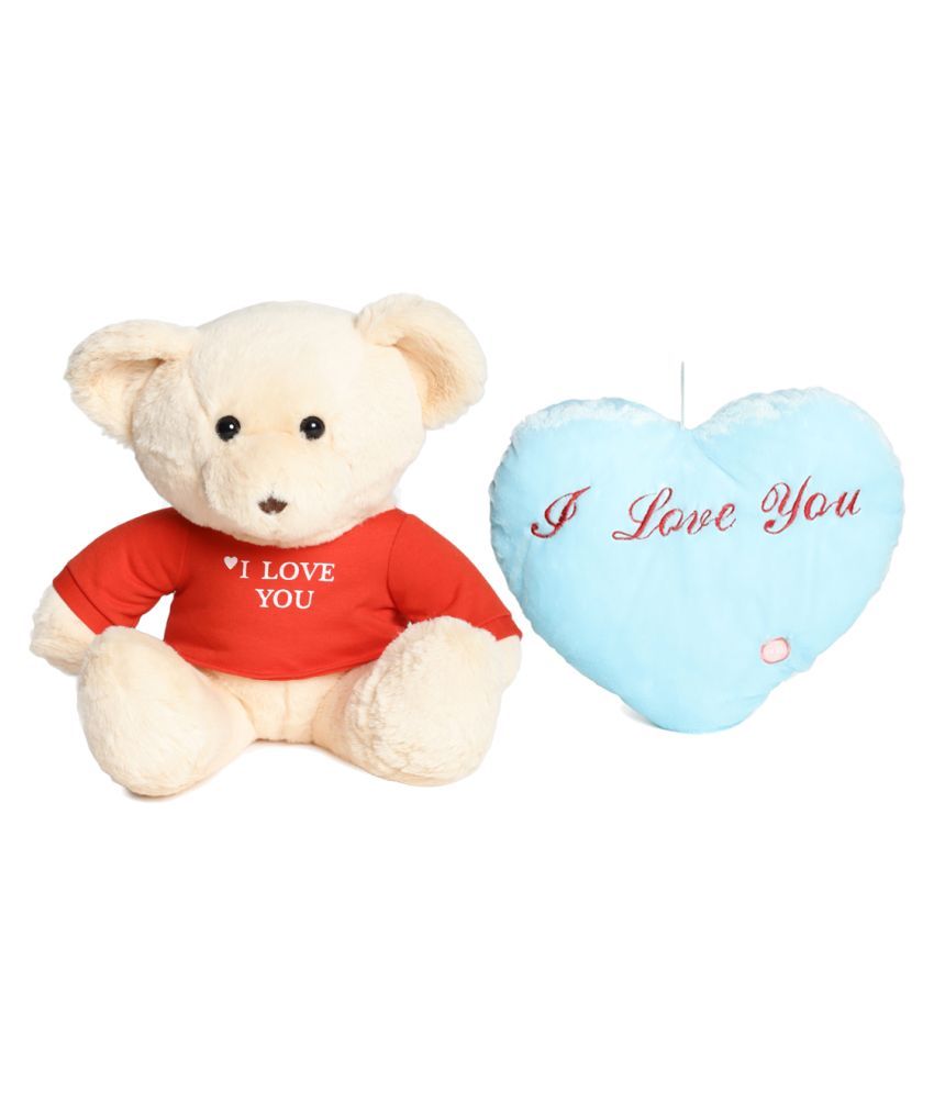 Mupkin Teddy Bear I Love You Message 25 Cm Valentine Heart With Led Light Combo Buy Mupkin Teddy Bear I Love You Message 25 Cm Valentine Heart With Led